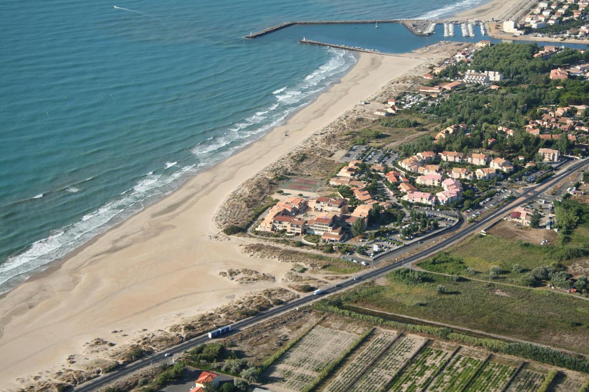Hotel Les Dunes Marseillan  Buitenkant foto