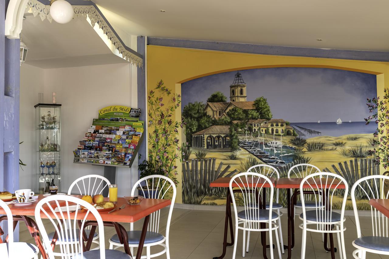 Hotel Les Dunes Marseillan  Buitenkant foto
