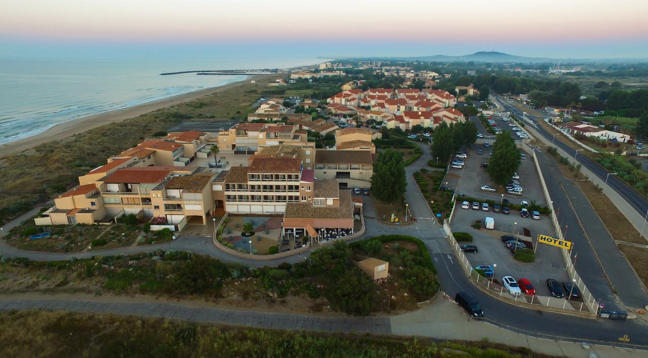 Hotel Les Dunes Marseillan  Buitenkant foto