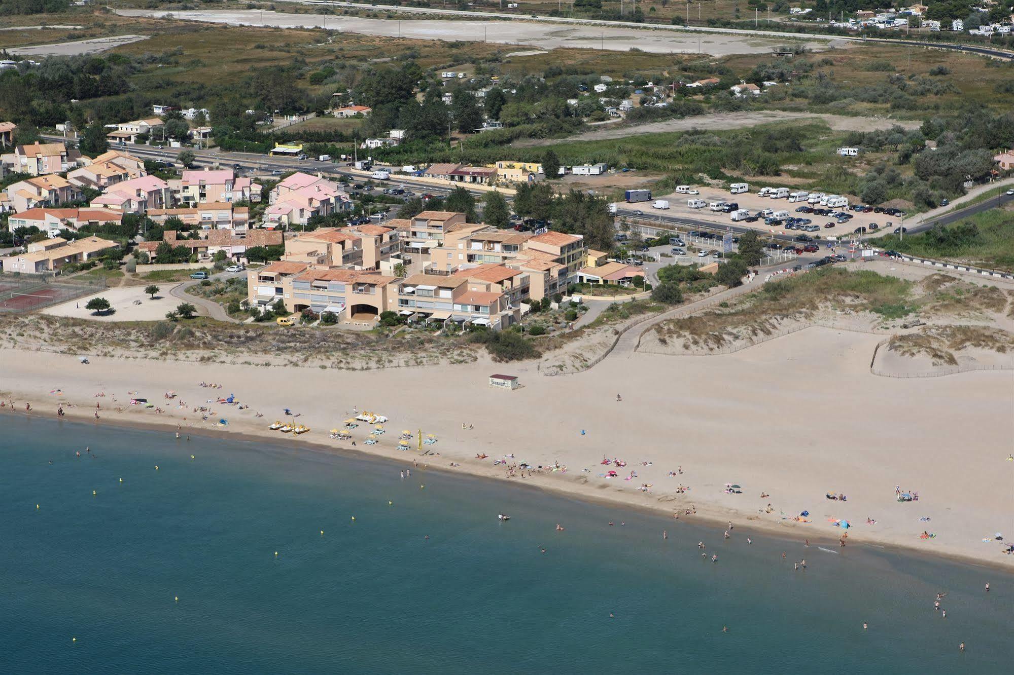 Hotel Les Dunes Marseillan  Buitenkant foto